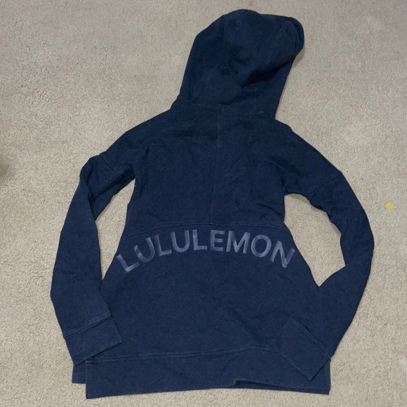 Navy Lululemon hoodie - Picture 1 of 4